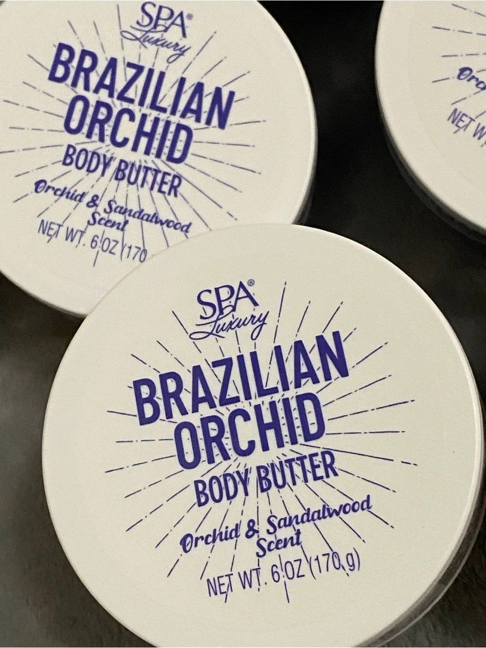 SPA Luxury Brazilian Orchid Body Butter 6 oz NWT $15 each - Picture 3 of 6